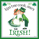 Irish Gift Tile "Kiss Irish Cook" - OktoberfestHaus.com
 - 1