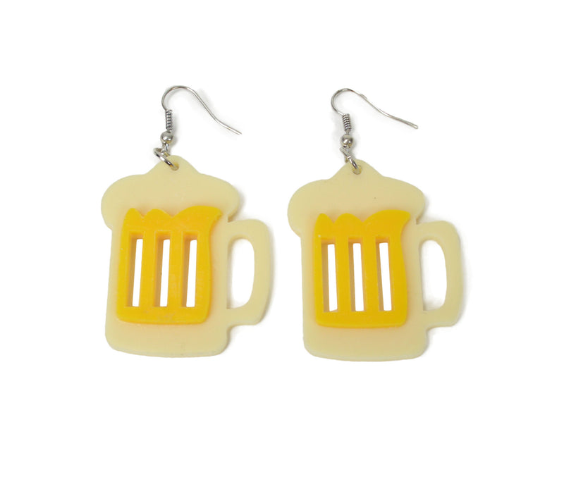 Oktoberfest Party Beer Stein Earrings Jewelry - OktoberfestHaus.com
 - 1