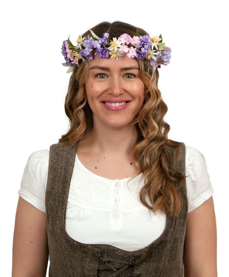 German Costume Garland Princess Flowers - 1 - OktoberfestHaus.com