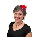 Oktoberfest Costume Mini Red Bavarian Hat - OktoberfestHaus.com