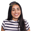 Funny Party Hat Mexican Mini Sombrero Black and Gold