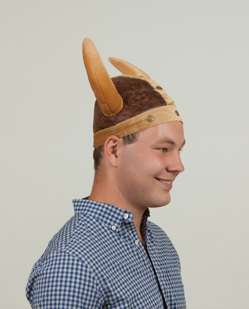 Viking Hat: Brown Cloth - OktoberfestHaus.com
 - 4