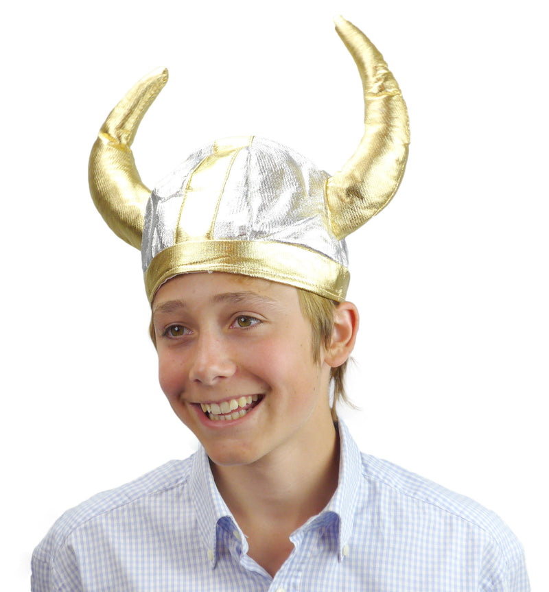 Viking Costume Hat: Silver - OktoberfestHaus.com
 - 3