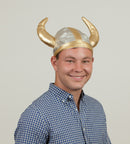 Viking Costume Hat: Silver - OktoberfestHaus.com
 - 6