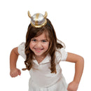 Viking Costume Silver Helmet Headband - OktoberfestHaus.com
