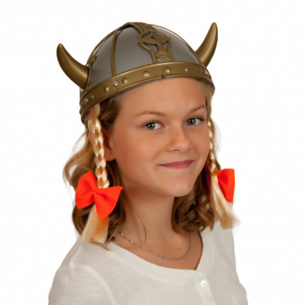 Plastic Female Viking Oktoberfest Hat - OktoberfestHaus.com
 - 1