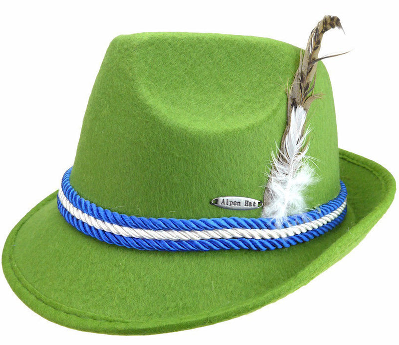 Oktoberfest Felt Fedora Mint - OktoberfestHaus.com
 - 1