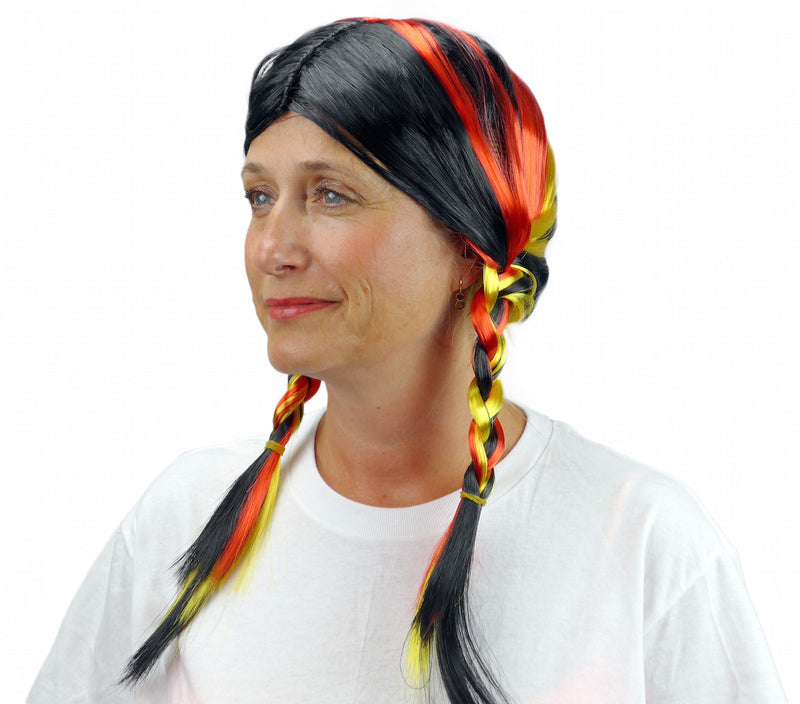 Colors of Germany Oktoberfest Wig - OktoberfestHaus.com
