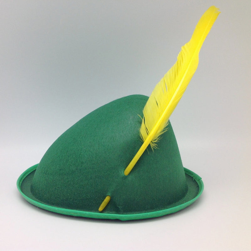 Oktoberfest Party Hat Green with Yellow Feather - OktoberfestHaus.com
 - 3