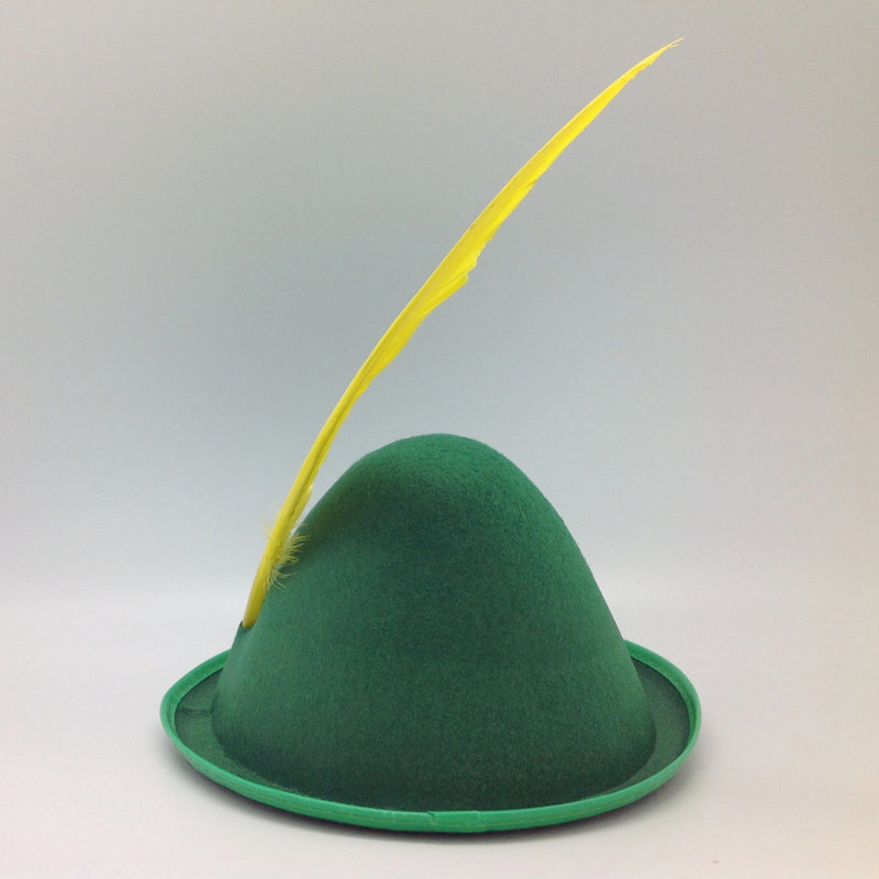 Oktoberfest Party Hat Green with Yellow Feather - OktoberfestHaus.com
 - 4