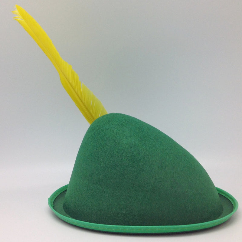 Oktoberfest Party Hat Green with Yellow Feather - OktoberfestHaus.com
 - 5