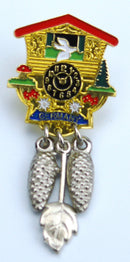 German Hat Pin: Cuckoo Clock - OktoberfestHaus.com
 - 3