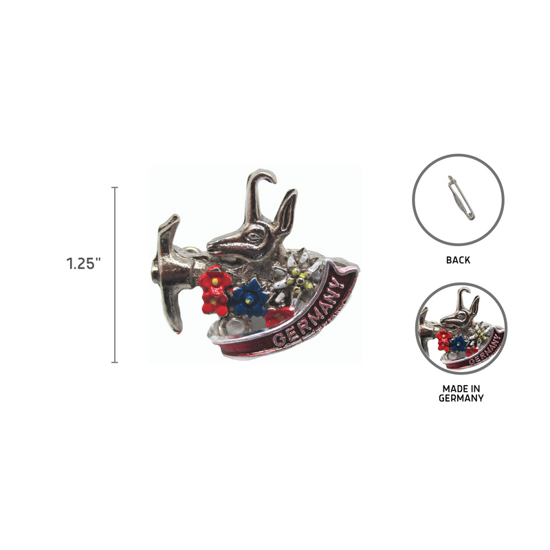 German Hat Pins: AlPinse Ice Axe