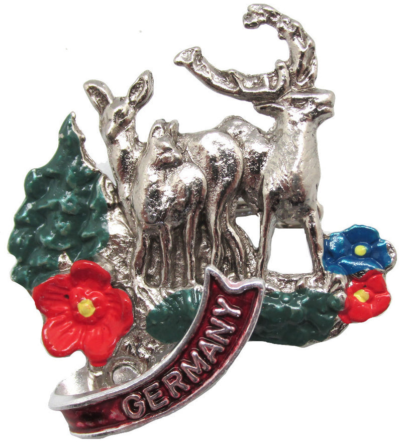 German Hat Pin: German Stags - OktoberfestHaus.com

