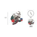 German Hat Pins: German Stags - DutchGiftOutlet