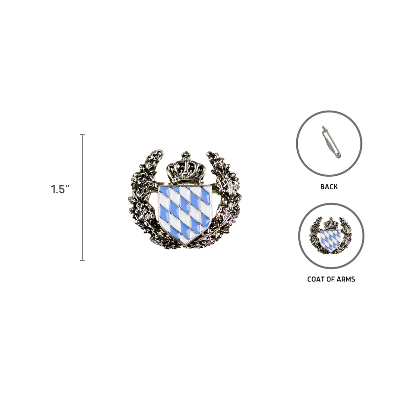 Collectible Bayern Coat of Arms Collectible Hat Pin