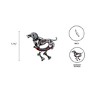 Dachshund Dog Germany Banner Hat Pin