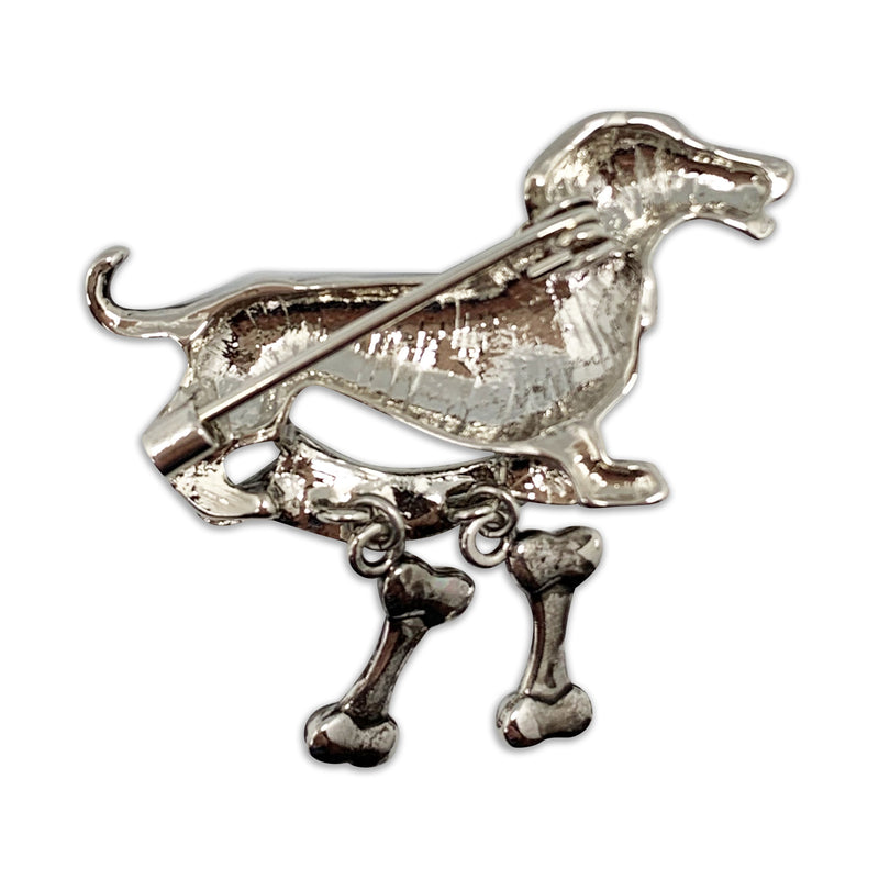 Dachshund Dog Oktoberfest Banner Hat Pin