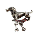 Dachshund Dog Oktoberfest Banner Hat Pin