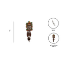 Colored Metal German Cuckoo Clock Hat Pin