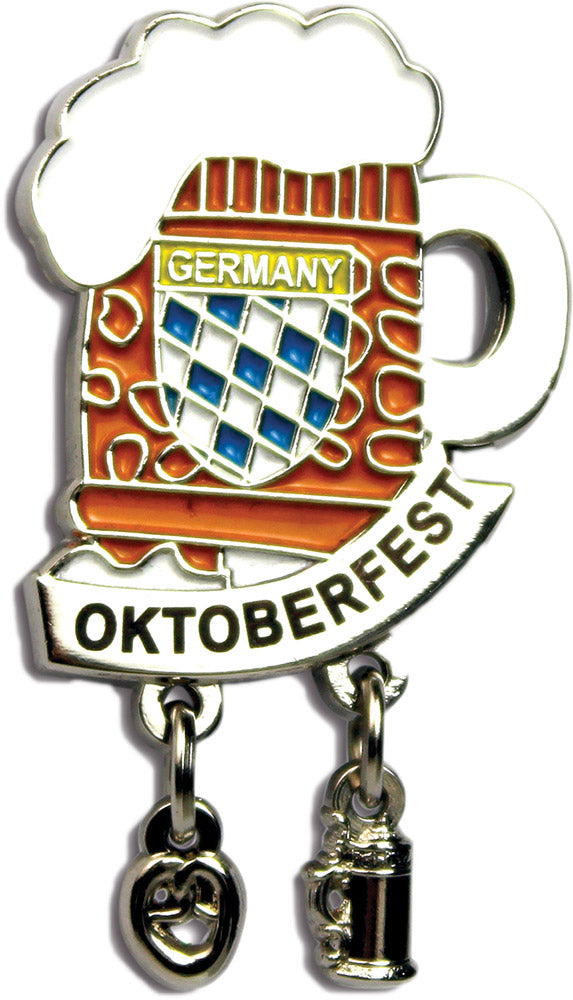 Iconic "Oktoberfest" Hat Pins Beer Mug