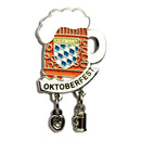 Iconic "Oktoberfest" Hat Pins Beer Mug
