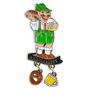 Oktoberfest Man Beer Mug Metal Hat Pins