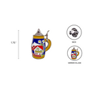 German AlPinse Village Beer Stein Hat Pins