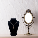 Cuckoo Clock Pendant Silver Plated Necklace Gift Idea