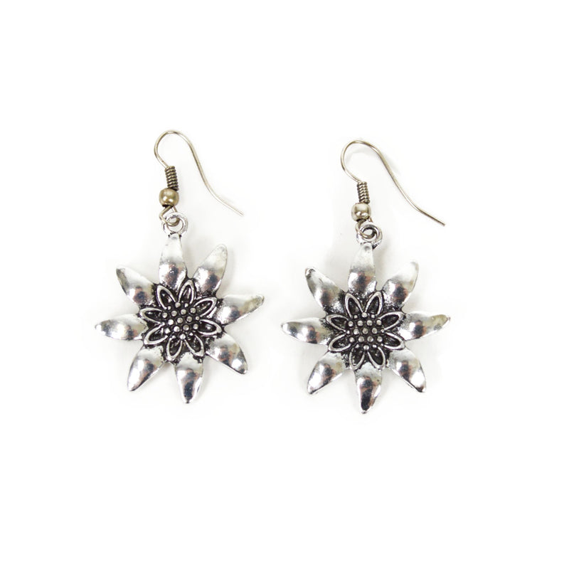 Oktoberfest Costume Edelweiss Earrings