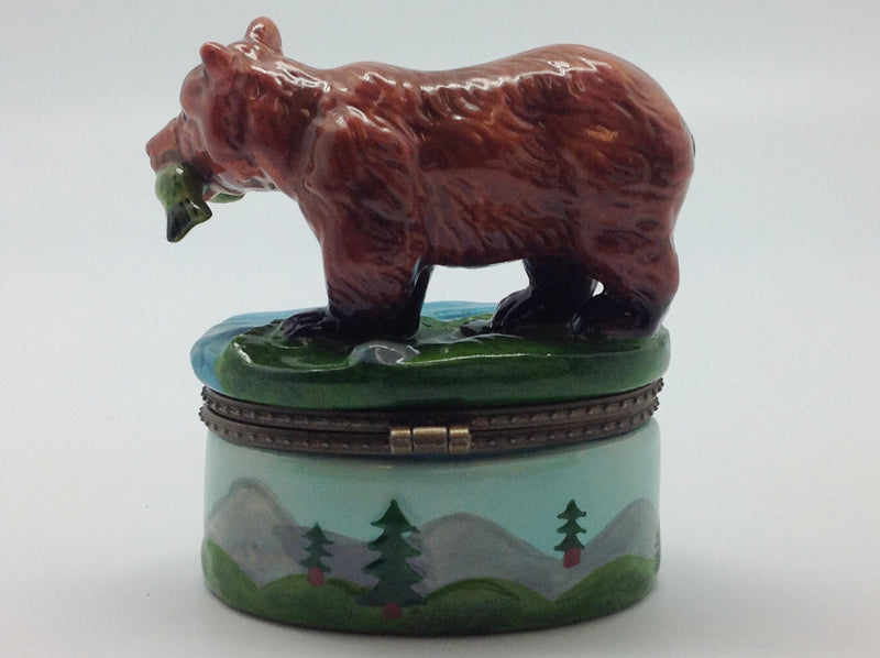 Jewelry Boxes Bear With Salmon - OktoberfestHaus.com
 - 4