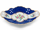 Victorian Jewelry Box Classic Blue Dish Jewelry Box