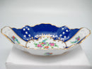 Vintage Victorian Antique Dish Jewelry Box Royal Blue - OktoberfestHaus.com
 - 1