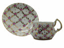 Victorian Mini Tea Set Rose Cup & Saucer - OktoberfestHaus.com
 - 1