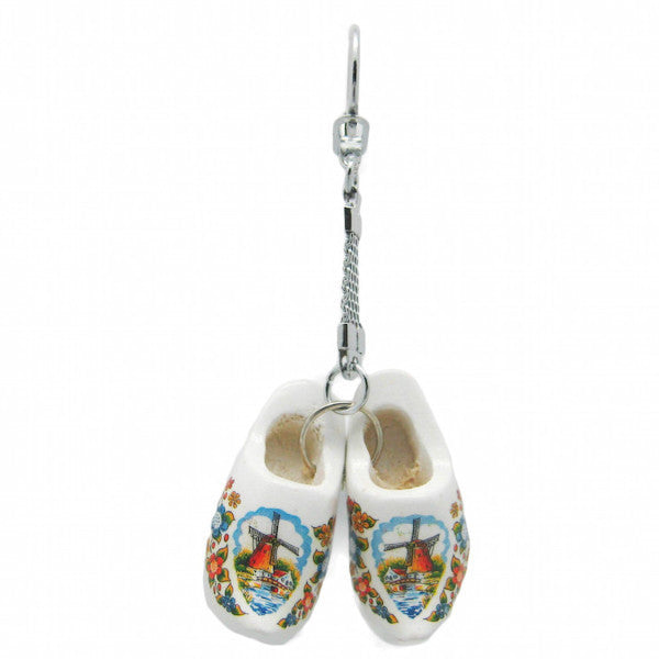 Dutch Gift Idea Wooden Shoes Keychain Natural - OktoberfestHaus.com
 - 4