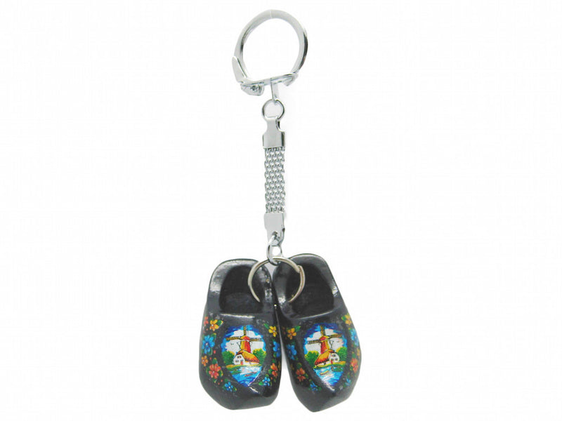 Dutch Gift Idea Wooden Shoes Keychain Natural - OktoberfestHaus.com
 - 8