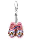 Cute Pink Wooden Shoes Keychain  - OktoberfestHaus.com