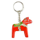 Swedish Dala Horse Red Key Ring
