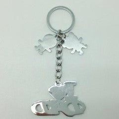 Dad Gift Key Chain: "I Love Dad" - OktoberfestHaus.com
 - 2