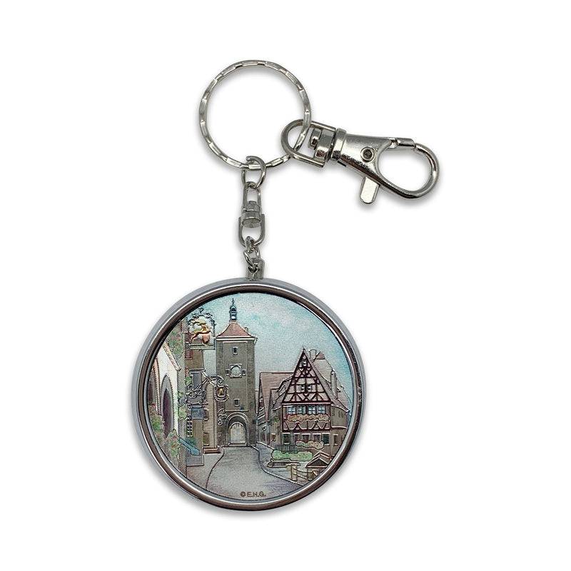 European Village Pill Case Organizer Gift Idea