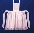 Victorian Adult Full Apron Ecru - OktoberfestHaus.com
 - 5