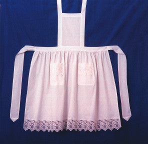 Victorian Adult Full Apron White - OktoberfestHaus.com
 - 6