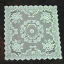 Table Linen Ecru Rose Square Tablecloth 36"x36" - OktoberfestHaus.com
 - 1