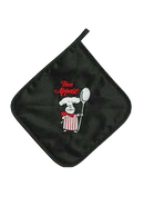 Bon Appetit! Potholder Black - OktoberfestHaus.com
