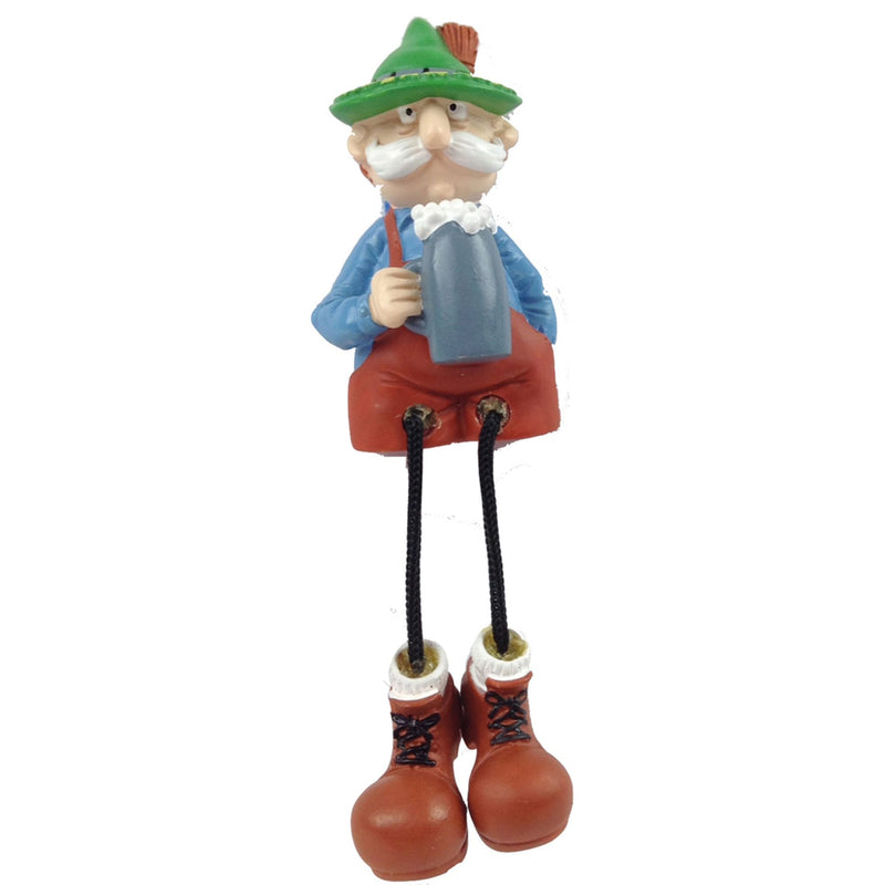 String Leg German Man Magnet