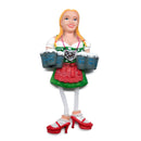 German Lady with String Legs Magnet Oktoberfest Souvenir