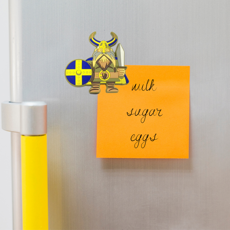 Collectible Norwegian Viking Refrigerator Magnet