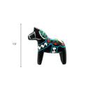 Dalarna Horse Fridge Magnet Gift Black