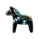 Dalarna Horse Fridge Magnet Gift Black