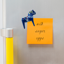 Dalarna Horse Fridge Magnet Gift Blue